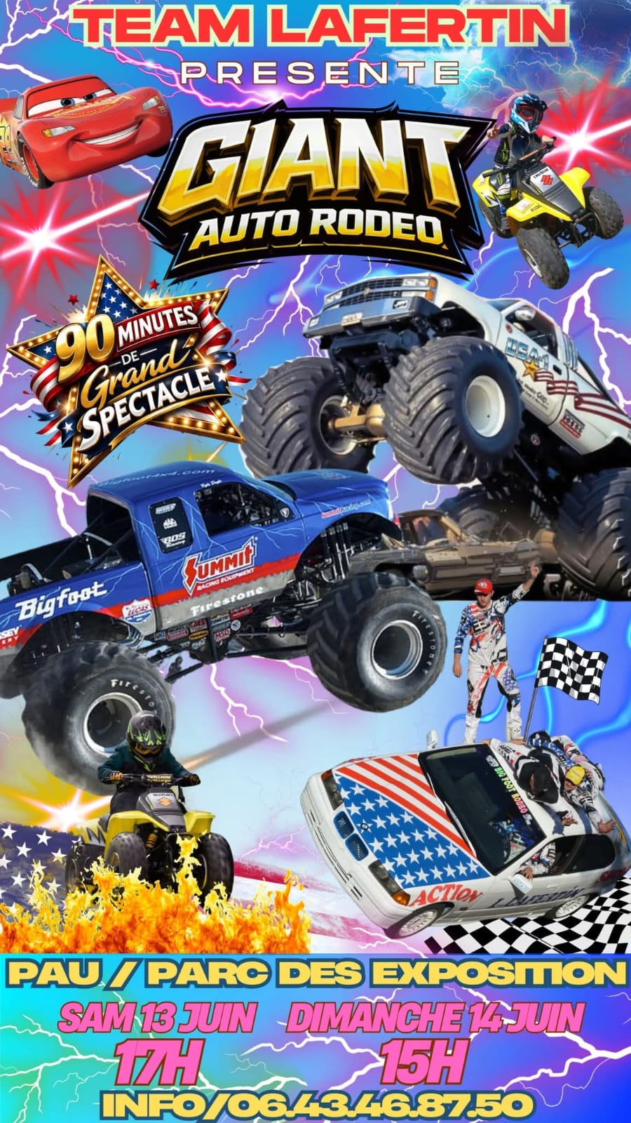 GIANT MONSTER AUTO RODEO