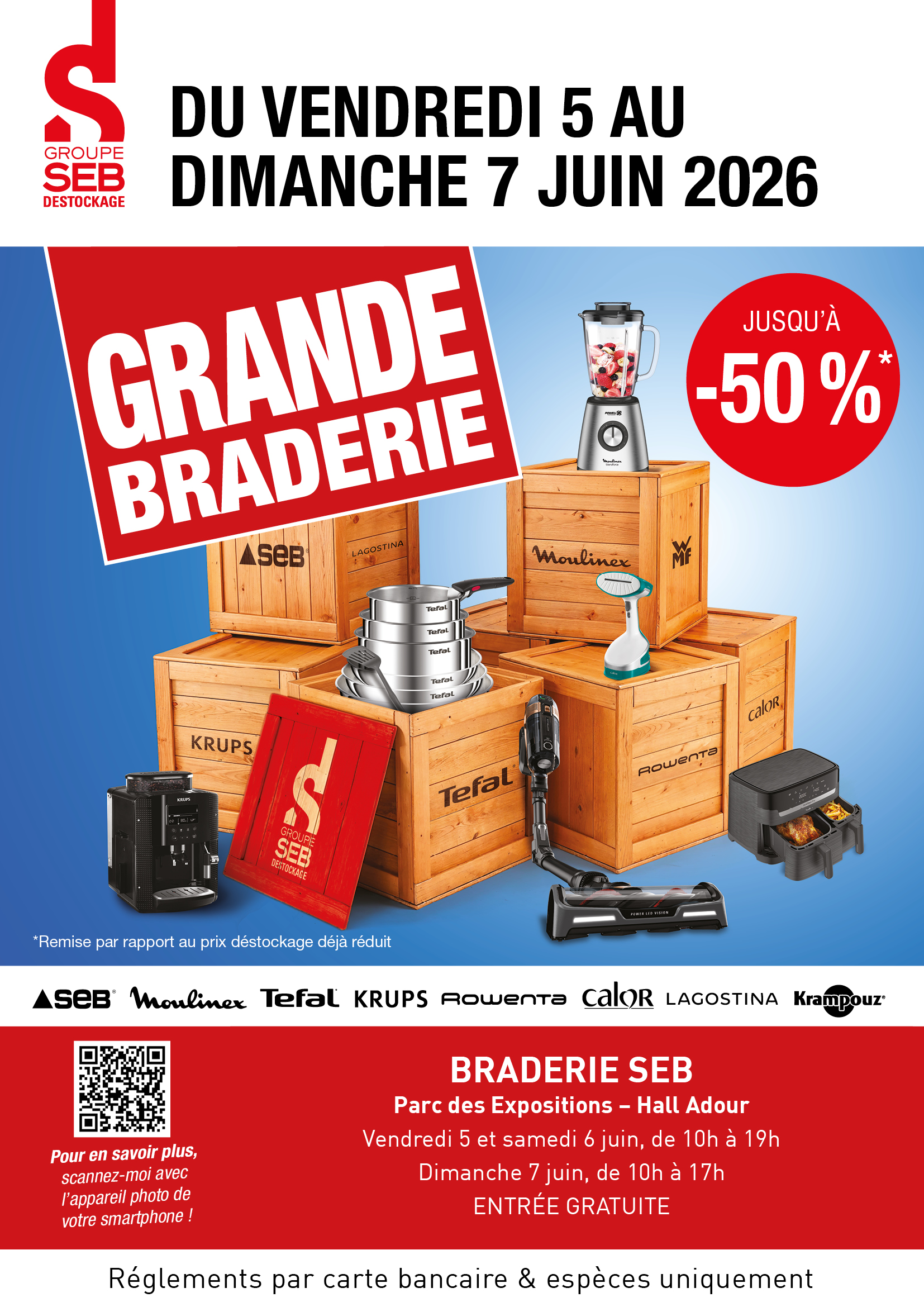 GRANDE BRADERIE SEB