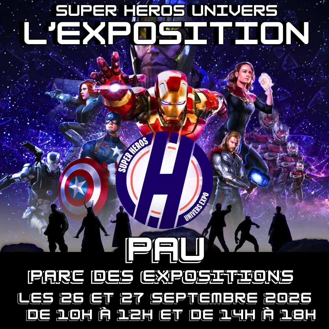 SUPER-HEROS UNIVERS L&rsquo;EXPOSITION